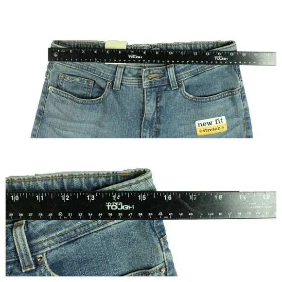 Ladies Lee Pants Jeans SIze 10m Midrise Bootcut - Picture 2 of 7